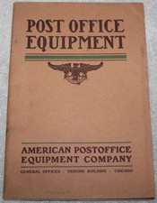 1904 AMERICAN POST OFFICE EQUIPMENT COMPANY CATALOG LETTER 1904 WORLDS FAIR PO picture