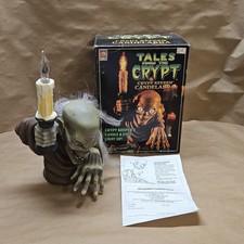 Tales From The Crypt Candelabra Crypt Keeper Light Up With Box Halloween 1996 picture