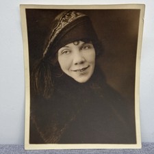Vintage 1910s–1920s Sepia Portrait Photo “Alice Davis” Musical Acts Performer picture