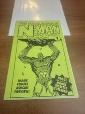SIGNED The Unbelievable N-Man IMAGE Ashcan #1  Ltd Stephen Bissette picture