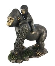 8 Inch Animal Figure Mother Gorilla and Baby Collectible Display picture