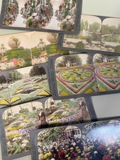 Stereoscope Cards - Mixed Lot, Antique Underwood, Strohmeyer, Color B/W picture