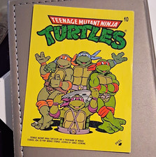 1989 Mirage Studios Teenage Mutant Ninja Turtles Sticker Trading Card #10 picture