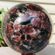 5.14lb  Natural Fireworks Garnet Quartz Crystal Healing Ball Sphere Healing picture