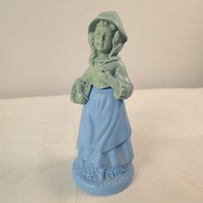 Vintage Little Girl Blue Avon Bottle Unforgettable Empty picture