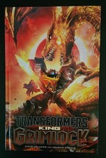 Transformers King Grimlock Hardcover Graphic Novel First Edition IDW (2022) picture