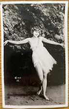1920s RPPC HARRIET HAMMOND antique real photo postcard #3, MACK SENNETT COMEDIES picture