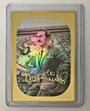 2026 D23 Walt Disney Gold Foil Grading Card Iron Studios Extremly Limited rare picture