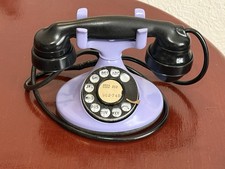 Western Electric 1930s Desk Rotary  202 Telephone D1 Base E1 Handset picture