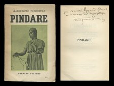 Marguerite Yourcenar (1903-1987) - RARE signed Pindare 1st edition - 1932 - COA picture