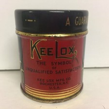 Kee-Lox Antique Tin 1 5/8