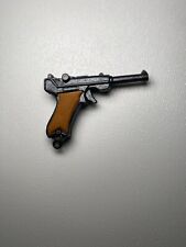 Rare Vtg German Luger Pistol Working Mini Revolver Cap Gun picture