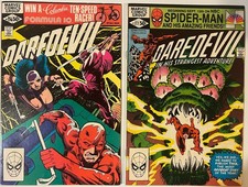 Daredevil 176 177 Marvel Comics 1981 picture