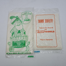 2 vintage Kimberly  Clark Towels teri towel picture