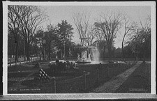 Photo:Poughkeepsie NY Soldiers Fountain Civil War Memorial Cannons c1904 picture