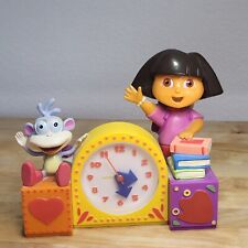 Vintage Dora The Explorer Singing Alarm Clock for Kids 2002 Nickelodeon picture