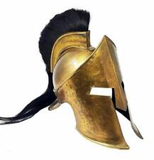 IOTC Armoury 300 King Leonidas Medieval Helmet with Plume Greek Costume Armor picture