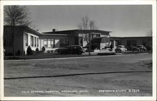 WOODLAND CALIF CA Yolo General Hospital Vintage RPPC Real Photo Postcard picture