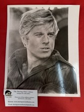 Original Robert Redford Autographed 8x10 B & W Photo picture