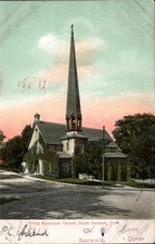 Antique UDB 1909 Trinity Episcopal Church South Norwalk CT Litho-Chrome Postcard picture