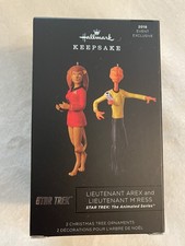 2018 SDCC EXCLUSIVE HALLMARK STAR TREK ANIMATED AREX M'RESS ORNAMENT KEEPSAKE picture