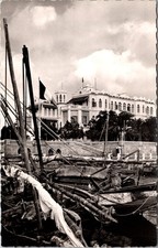 Vintage Djibouti Palais du Gouverneur Postcard Photographie Véritable B78 picture