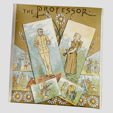 1880s-90s Aesthetic Movement Madison Square Theatre Play The Professor Art Deco picture