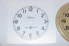 Antique TELECHRON GE Monitor Top Refrigerator Clock Face Decal (Decal Only) picture