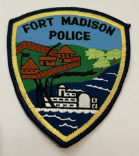 Fort Madison Iowa Police Patch Unused picture