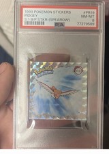 Pokémon 1999 Stickers Pidgey PR19 PSA Hologram Sticker Cert 77279589 picture