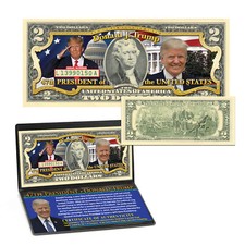 President Donald Trump 2024 Genuine $2 Bill  - 47th President picture