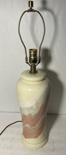 CALIFORNIA POTTERY Vtg 80s Hand Made Post Modern Drip Glaze 23