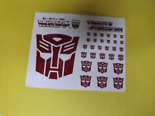 For Autobots Transformers G1 Sticker Decal Die Cut White background picture