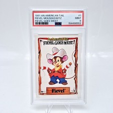 1991 An American Tail Fievel Mousekewitz #1 PSA 9 Fievel Goes West picture