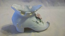 DECORATIVE COLLECTIBLE LEFTON CERAMIC LADIE'S SHOE, #1204 FROM JAPAN picture