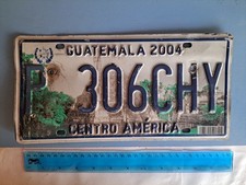 License Plate, Central America, Guatemala 2004, Graphics, 306 CH picture