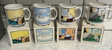 The Far Side Gary Larson Coffee Lot Of 4 Vintage Mugs in Original Boxes picture