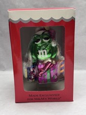 Christopher Radko M&M’s 2006 Blown Glass Geeen Ornament  picture