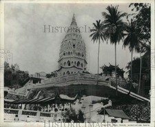 1965 Press Photo Pagoda of the Thousand Buddhas in Penang Island, Malaysia picture