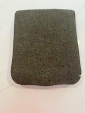 Vtg WWI WWII US Officer Wool Leather Dispatch Pouch Wm H Horstmann Philadelphia⁠ picture