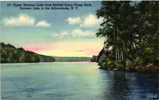 Vintage Postcard- Upper Saranac Lake, Adirondack, NY. picture