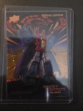 Upper Deck Transformers The Movie 40th Anniv Special Ed #9 Starscream Gold#23/86 picture