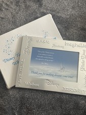 Walt Disney World Cast Mem 2006 Disney Family Holiday Celebration Picture Frame  picture