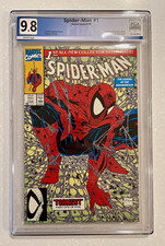 Spider-Man #1: Marvel Comics 1990 PGX 9.8 White Pages McFarlane Torment picture