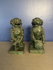 Ebros Imperial PalaceGuardian Foo DogsLions Bookends FigurinePair 10