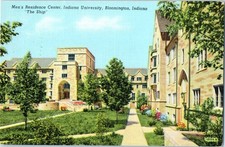 Vintage Postcard 1941 Men's Residence Hall, Univ. of Indiana, Bloomington, IN picture