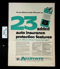 1957 You're in good hands with AllState Insurance Company Vintage Print Ad 41840 picture