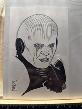 Tom Hodges One Of One “Grand Inquisitor” Star Wars Sketch picture