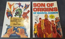 1974 1975 ORIGINS MARVEL COMICS + SON OF BY STAN LEE TPB ROMITA COVER SOLID NICE picture