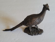 Vintage 1986 Bronze Pheasant Figurine by Avon picture
